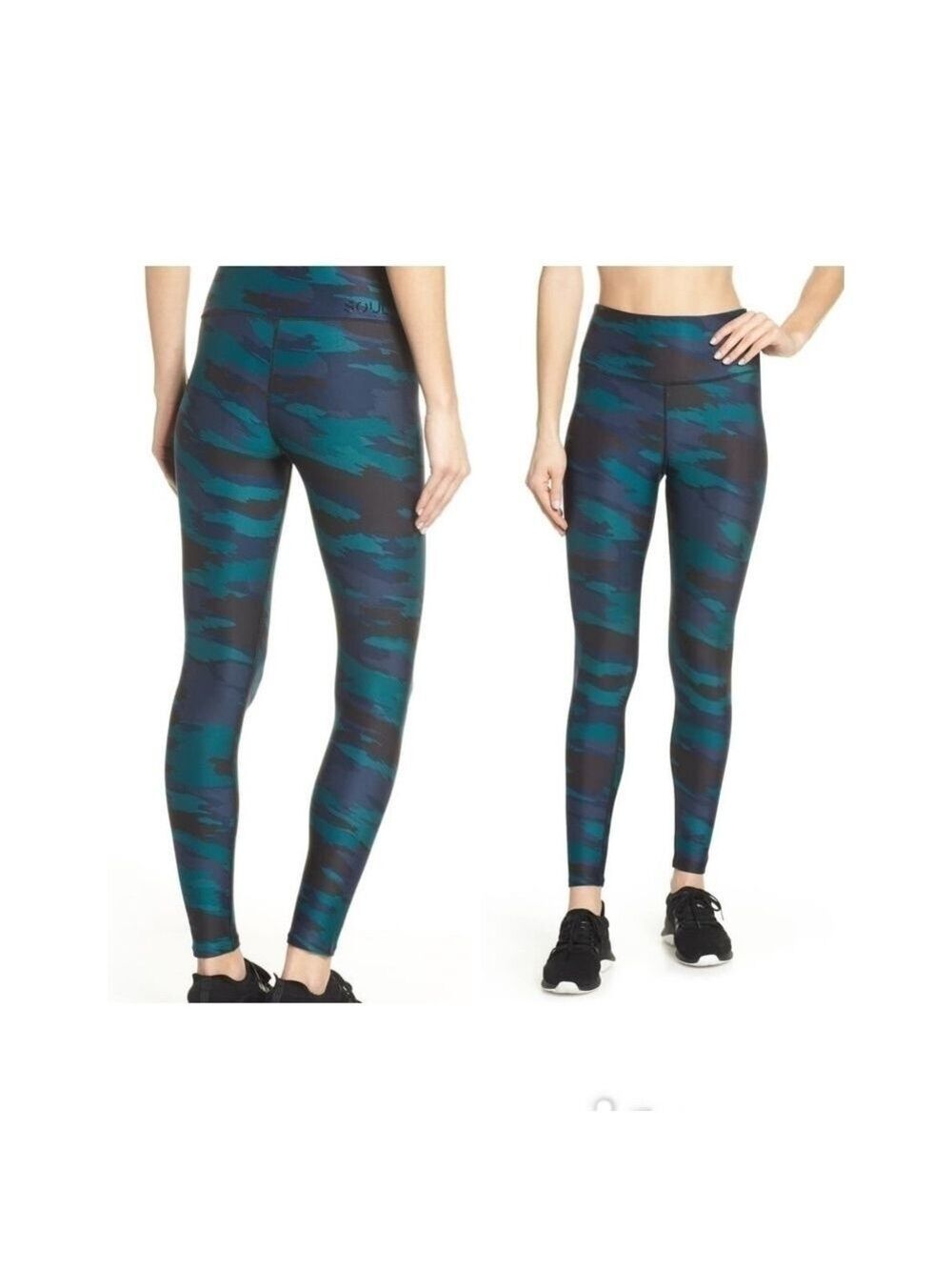 Soul By Soulcycle High Waisted Camo Tights